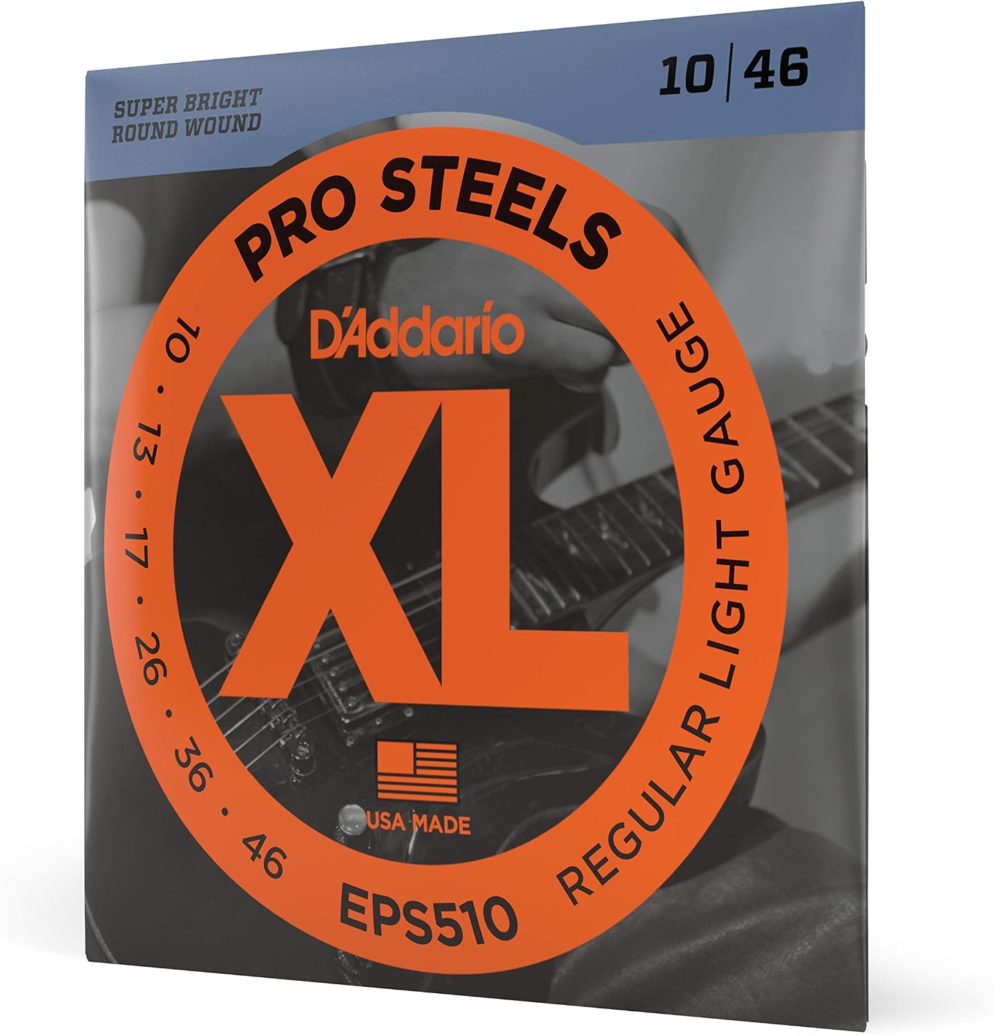 DAddario Eps510 Elektro Gitar Tel Seti, Xl, 10-46, Long Scale,