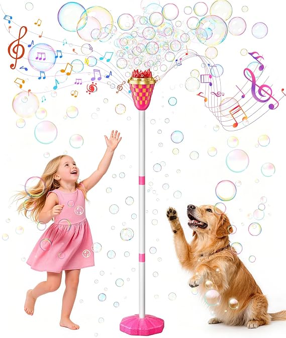 Automatic Bubble Stand Machine Handheld Bubble Wands Torch Tower
