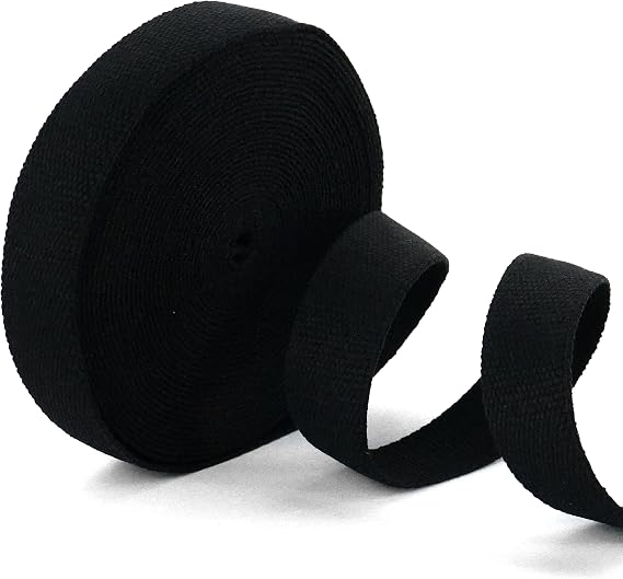 Trimz Heavy Duty Webbing 10mtr x 40mm Black