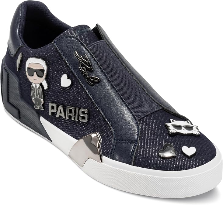 Karl Lagerfeld Women's Mavise Slip On Sneaker Shoes