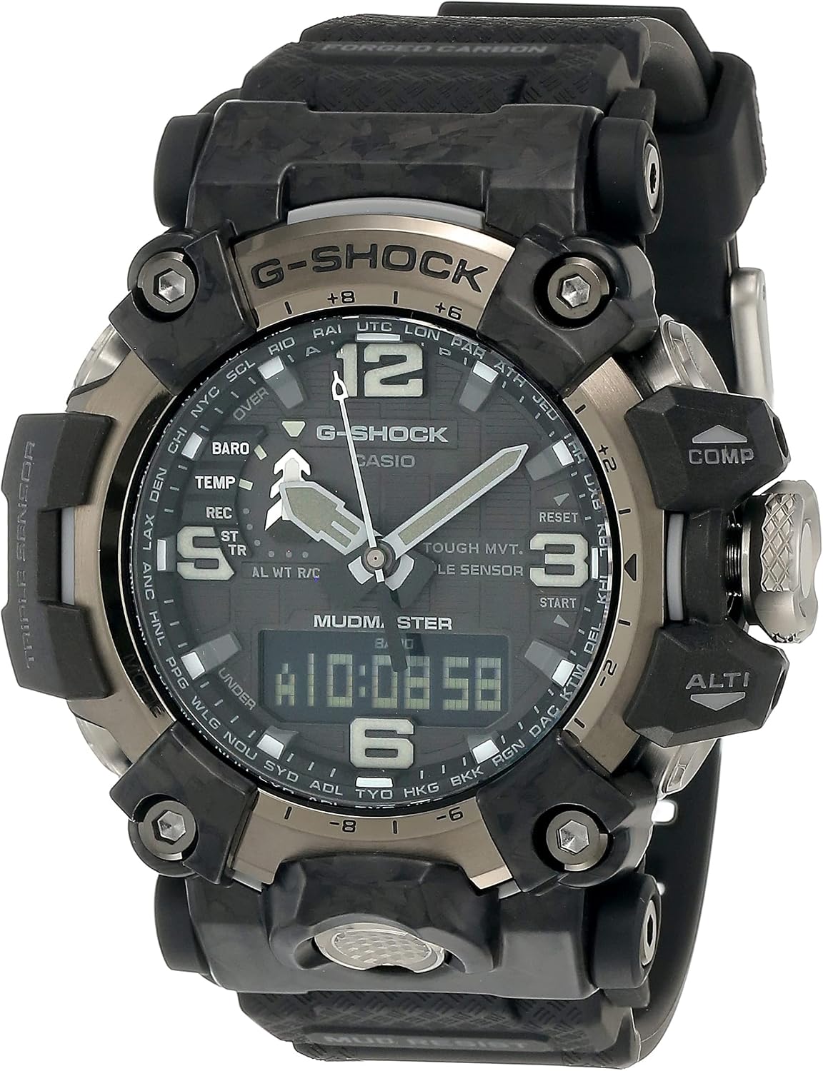 Casio G-Shock Mud Master MaleDigital Analog Solar Powered