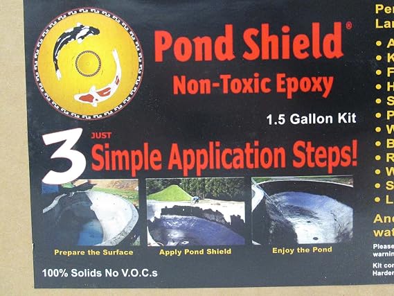 Pond Armor Pond Shield Epoxy 1-1/2 Quart Kit - Gray