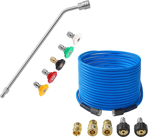 FIXFANS Pressure Washer Wand, Pressure Washer Hose