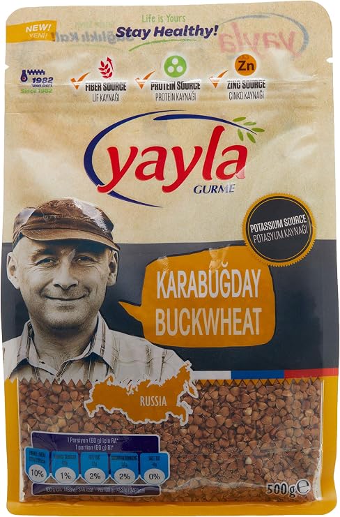 Yayla Gurme Greçka(Karabuğday) (500 Gr)