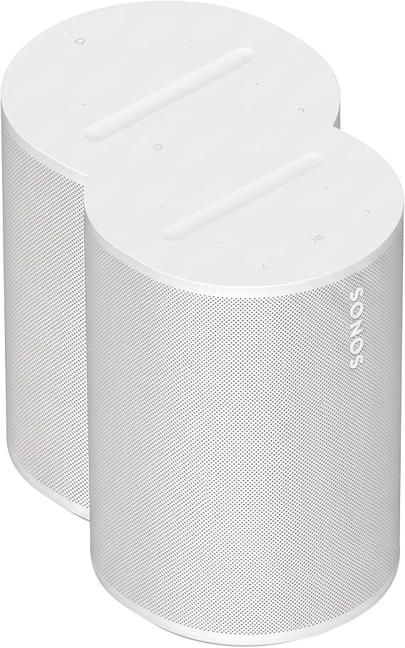 Sonos Era 100 - White - Wireless, Alexa Enabled Smart Speaker (Pack of 2)