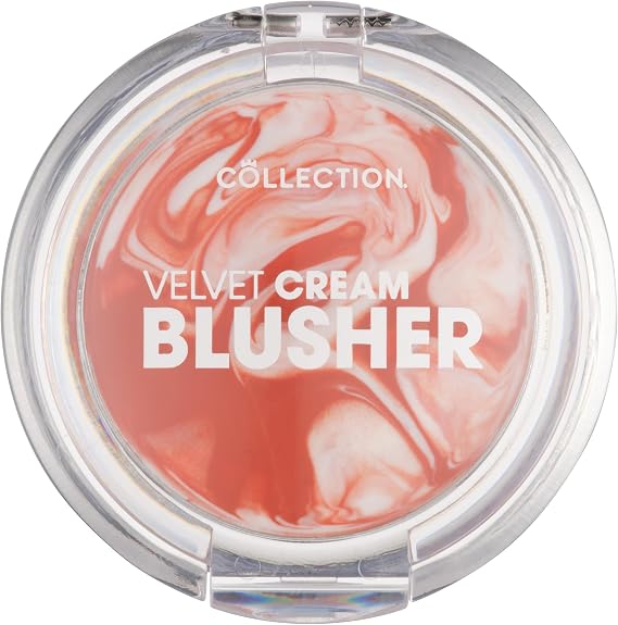 Collection Cosmetics Velvet Cream Blush, Cream To Powder, Matte, Toffee Swirl