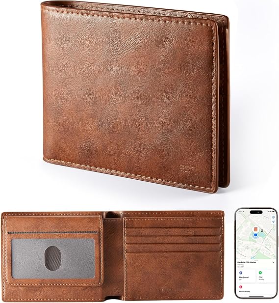 ESR Wallet for Men with Find My Functionality, Holds 9 Cards and 15 Bills