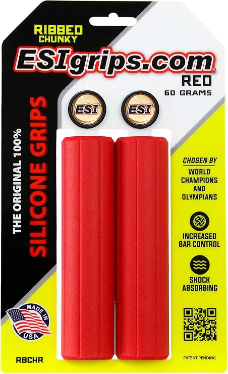 ESI Grips Silicone Mountain Bike Grips - Ribbed Chunky