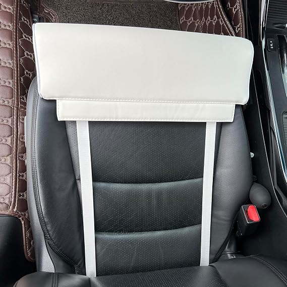 Car Seat Modification Leg Support,Car Seat Extender,Seat Extension Pad Car Seat and Office Chair Extenders Provides Leg Support,White