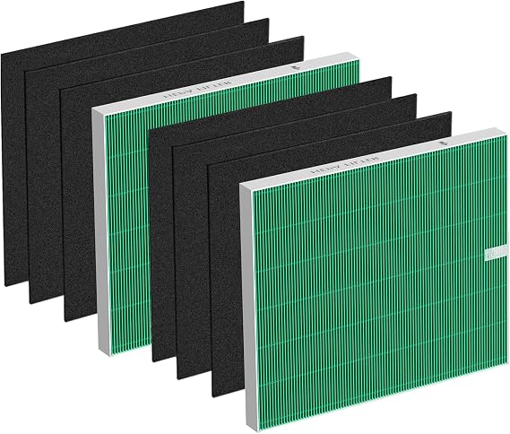 AP-1512HH Replacement Filter Compatible with COWAY AP-1512HH Mighty/AP-1512HHS / AP-1518R Airmega200M Air Purifier, H13 True HEPA Air Filter