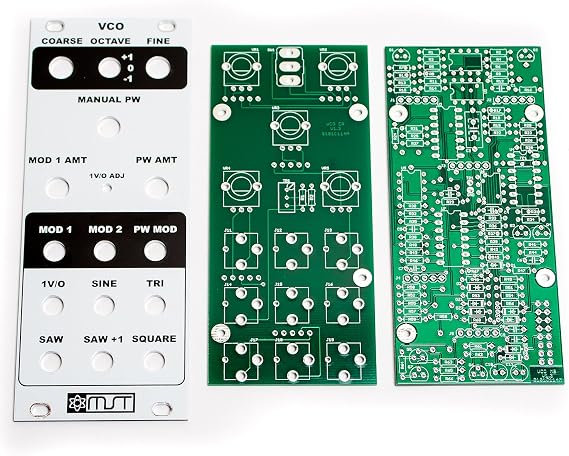 MST VCO - Voltage Controlled Oscillator PCB and Panel Combo