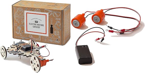 Tinkering Labs Motor Boost Bundle | Electric Motors Catalyst STEM Kit & Motor Pack