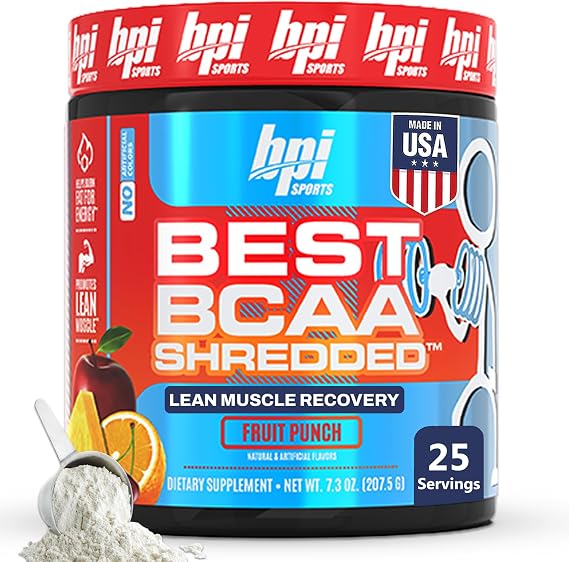Bpi Sports Best BCAA Shredded Supplement, Fruit Punch