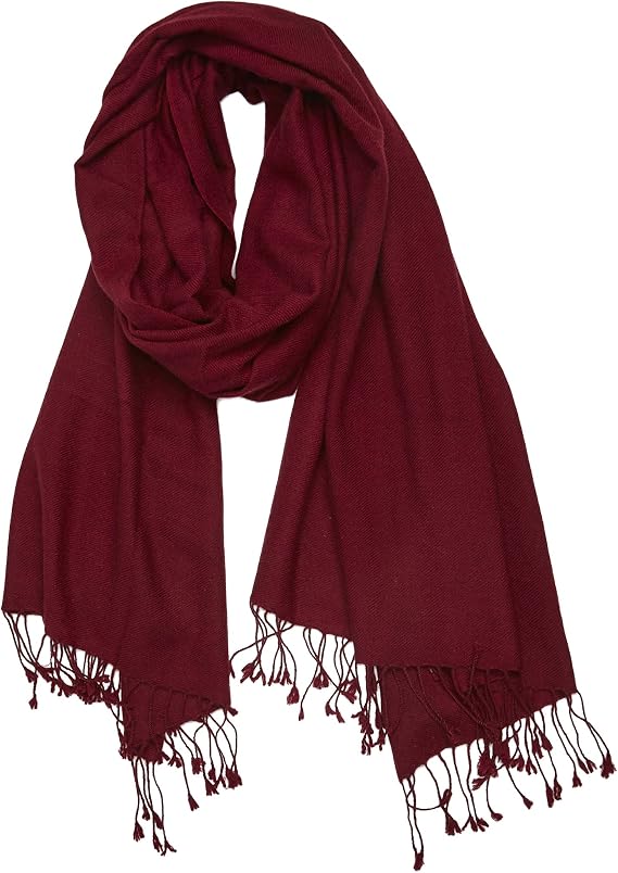 Cashmere Boutique 100% Pure Cashmere Pashmina Wrap Stole, Women, 28"x80"