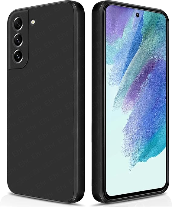 Ehr. Oppo Reno 5 Lite ile Uyumlu Lansman Kılıf, İçi Kadife Silikon, Kamera Çıkıntılı Koruyucu, Leke Tutmaz ve Darbe Emici Şık Kapak (Siyah,