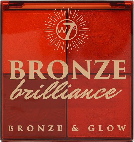 W7 | Bronze Brilliance | Bronze & Glow Palette - Light/Medium