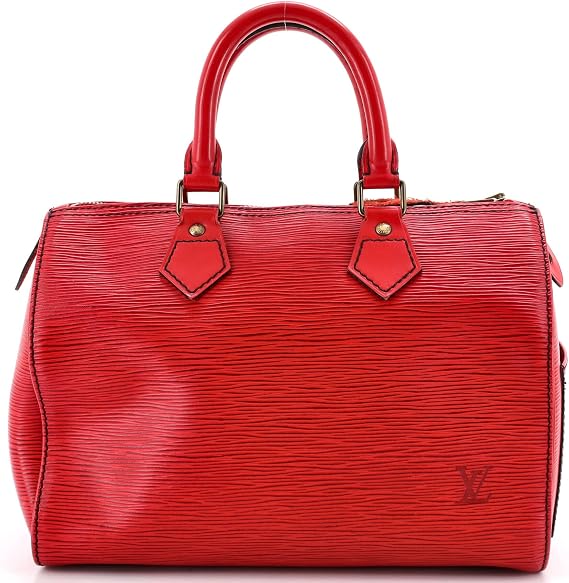 Pre-Loved Speedy Handbag 25, Red