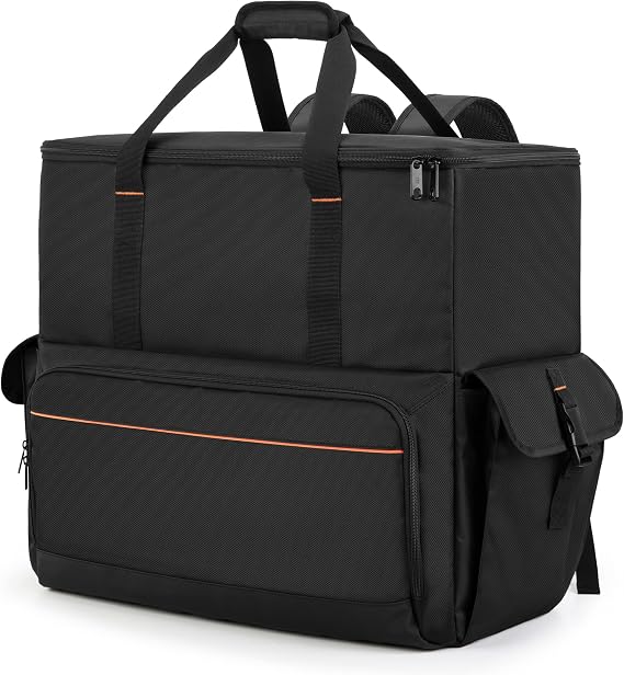 Trunab Computer Desktop Tower Carry Case for ATX/M-ATX, PC Travel Backpack
