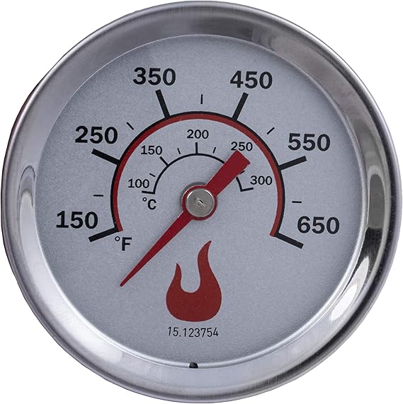Charbroil Replacement Universal 3 Gas Grill Temperature Gauge - 8966083