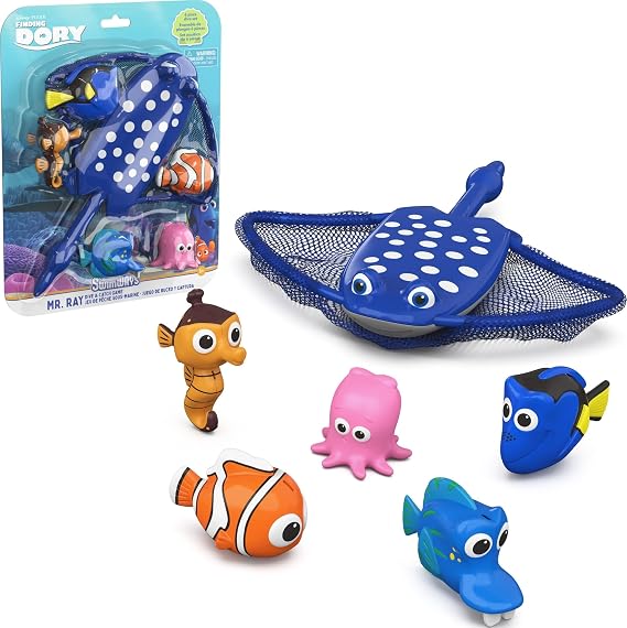 SwimWays Disneys Finding Dory Mr. Rays Dive and Catch Game for Ages 5+
