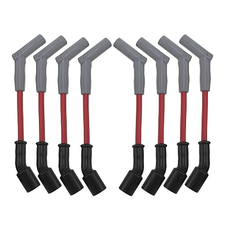 HINSON Red 45* Performance Spark Plug Wire Set LS1 LS2 LS3 LS6 LS7 LSA
