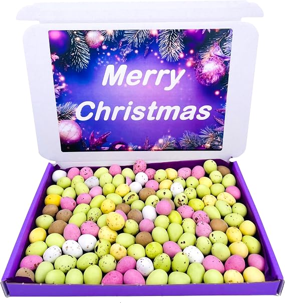 Mini Eggs Chocolate Gift Box Christmas Chocolates Hamper 450g Retro Candy Chocolate