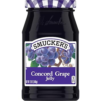 Smuckers Concord Grape Jelly, 12 Ounces
