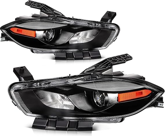 OCPTY Headlight Assembly Pair For DODGE DART 2013-2016