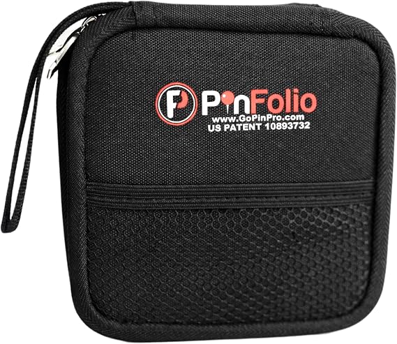 PinFolio Mini Show Pin Display Storage Book Compact Pin Book for Disney Pins & Enamel Pins | Holds 48 1" Pins