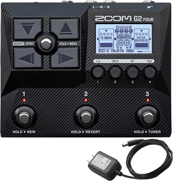 Zoom G2 Four Guitar Multi Effector, Black
