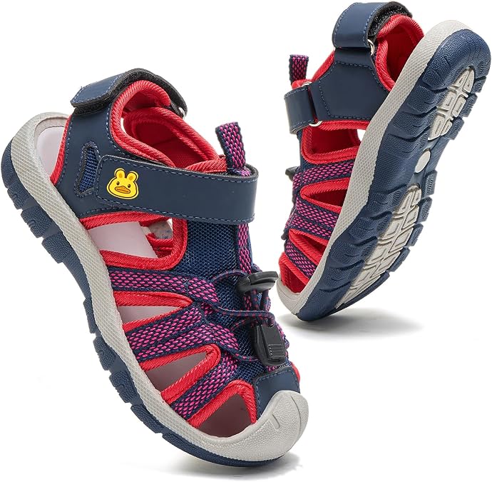 Daclay Boys' Casual Sports Kids Sandals Breathable Lightweight Fashionable Children's Outdoor Girls' Sandals