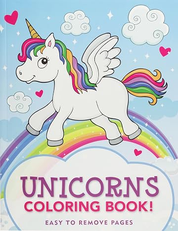 Unicorns Coloring Book!