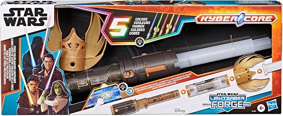 Star Wars Lightsaber Forge Force Color Master Lightsaber, Colour-Changing Electronic Lightsaber