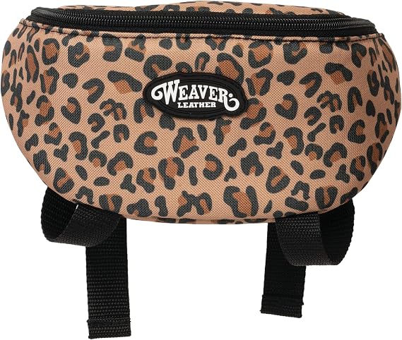 Weaver Leather Saddle Pouch Leopard