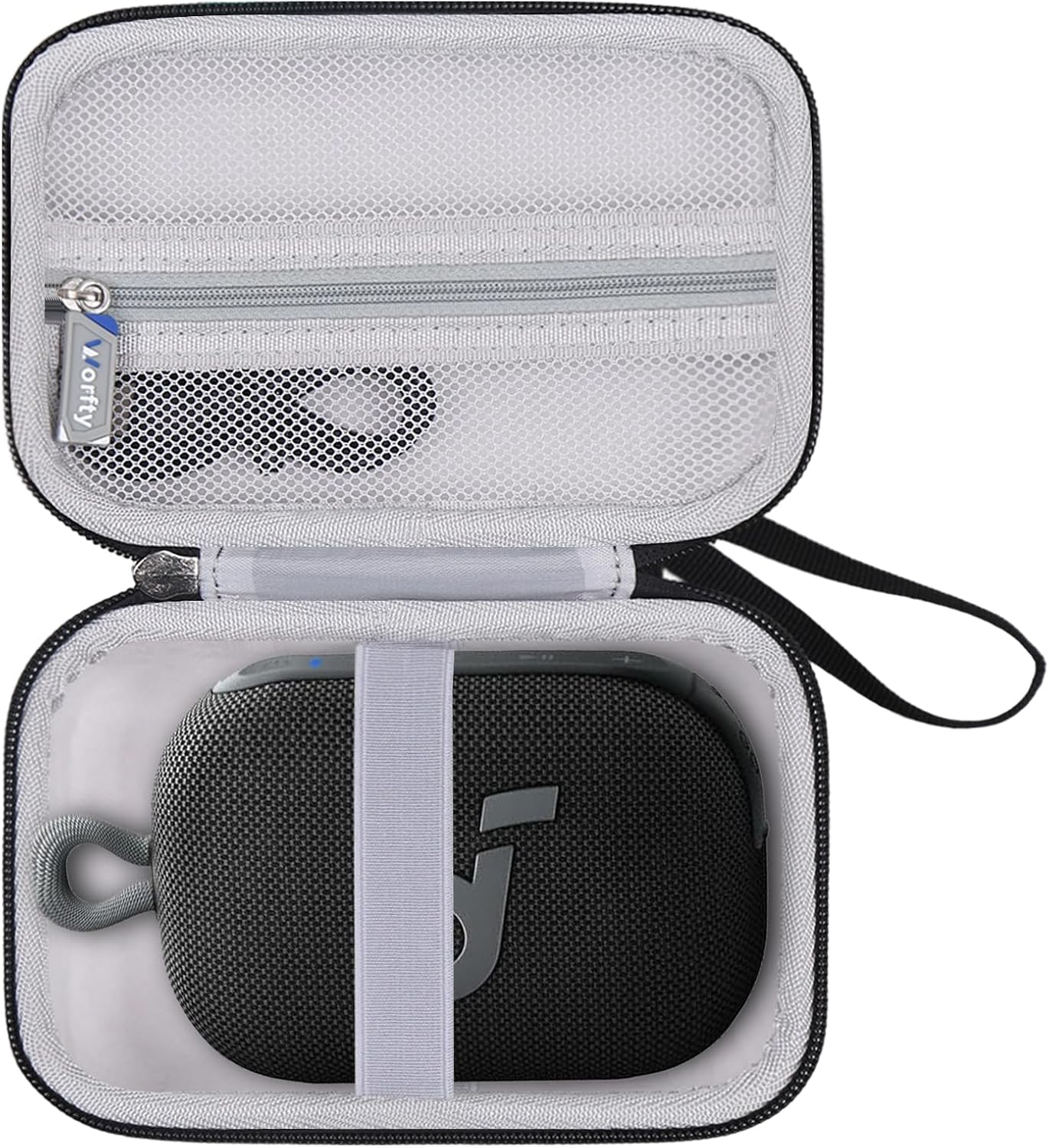Storage Case for soundcore Select 4 Go Bluetooth Shower Speaker by Anker, Case Only (Black)