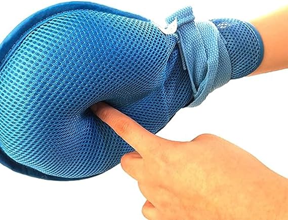 Fanwer Dementia Restraint Gloves - 2PCS, Control Mitts Safety Hand Glove, Restraint Mitts, Dementia Products for elderly