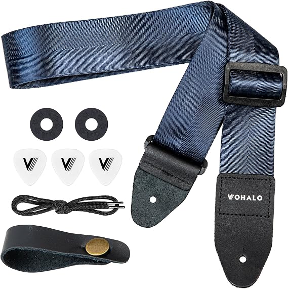 Guitar Strap Adjustable Nylon Strap Length 36-60 Inches