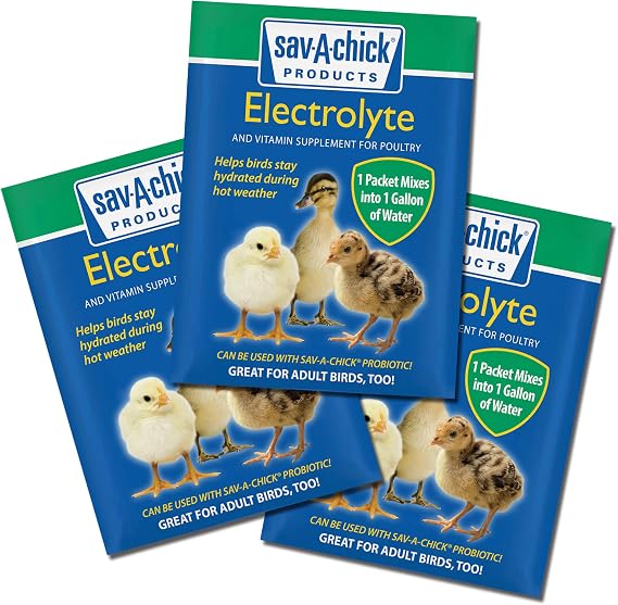 Sav-A-Chick Electrolyte & Vitamin Supplement 3-0.2 oz Packets