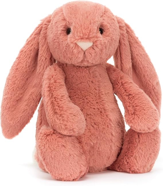Jellycat Bashful Sorrel Bunny Stuffed Animal, Medium 12 inches | Rabbit & Bunny Plush Toy | Classic Children's Gift