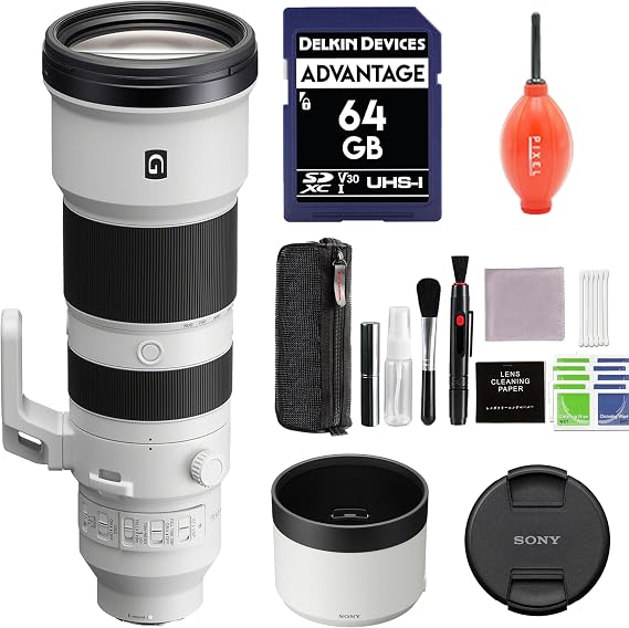 Sony FE 400-800mm f/6.3-8 G OSS Lens (Sony E) Bundle with Advanced Accessories | Sony 400-800 Lens