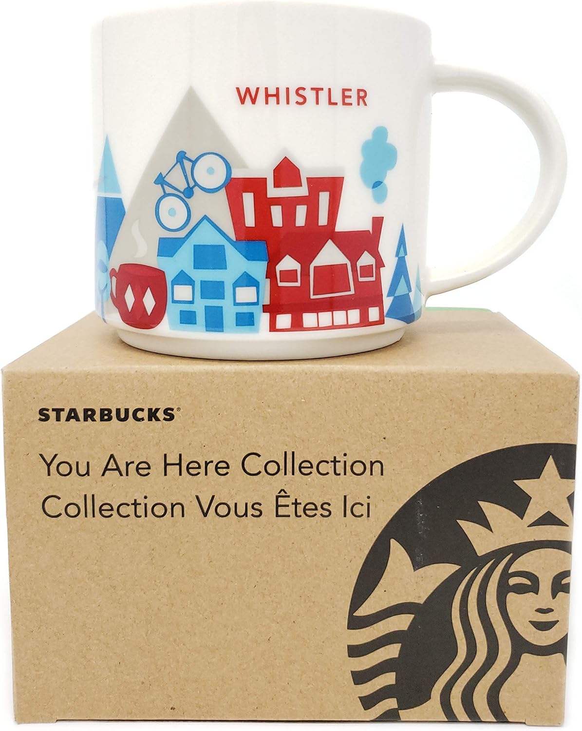 Starbucks Whistler Coffee Tea Mug You Are Here Collection