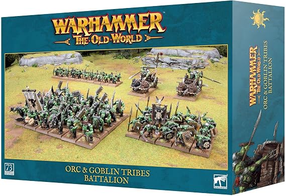 Warhammer Games Workshop The Old World: Battalion: Orc and Goblin Tribes