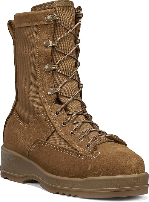 Belleville Hot Weather Steel Toe Flight Boots, Tactical Boots for Men