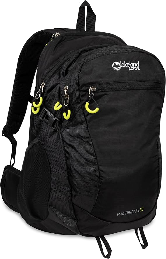 Lakeland Active Matterdale 30L Backpack - Black