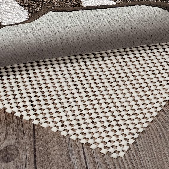 BALEINE Non Slip Rug Pad Rug Gripper for Hardwood Floors, Extra Thick Non Slip Mat Under Carpet (3'x5')