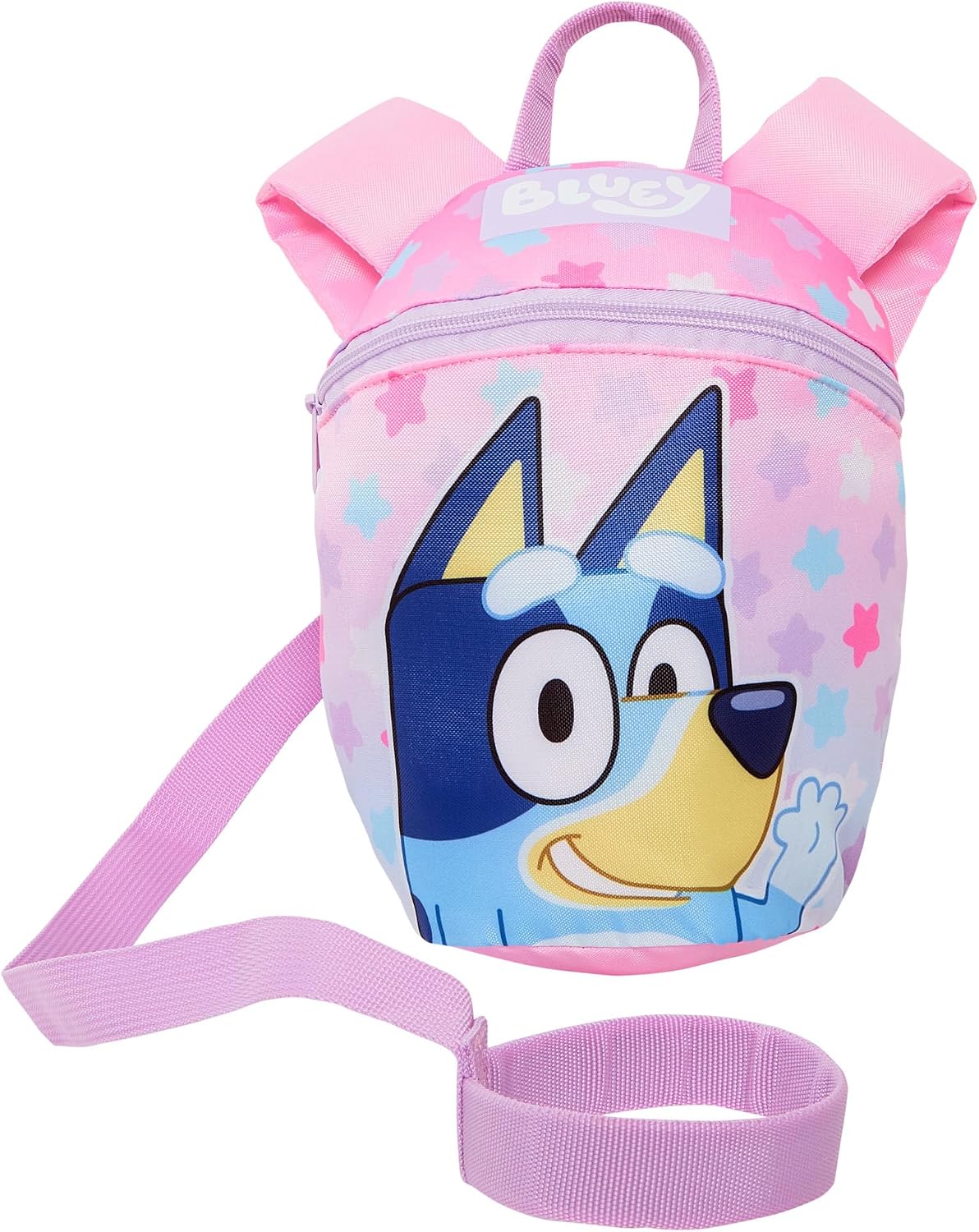 Bluey Girls Backpack With Reins Toddlers Detachable Safety Harness Nursery Bag Infants Mini Rucksack