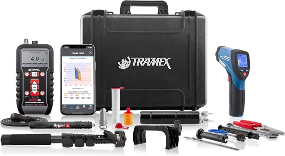 Tramex Flooring Inspector Kit FIK, Infrared Surface Thermometer