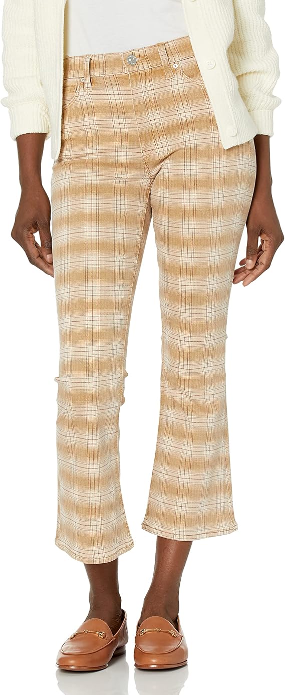 HUDSON Women's Barbara High Rise, Cropped, Bootcut Jean