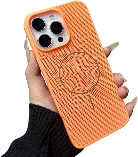 Caseative for iPhone 16 Pro Case, Orange