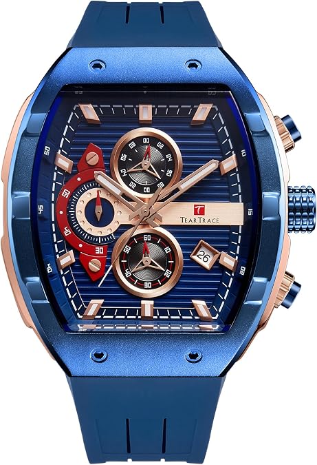 TEARTRACE Watches for Men Reloj Men's Analog Watch Luminous Waterproof